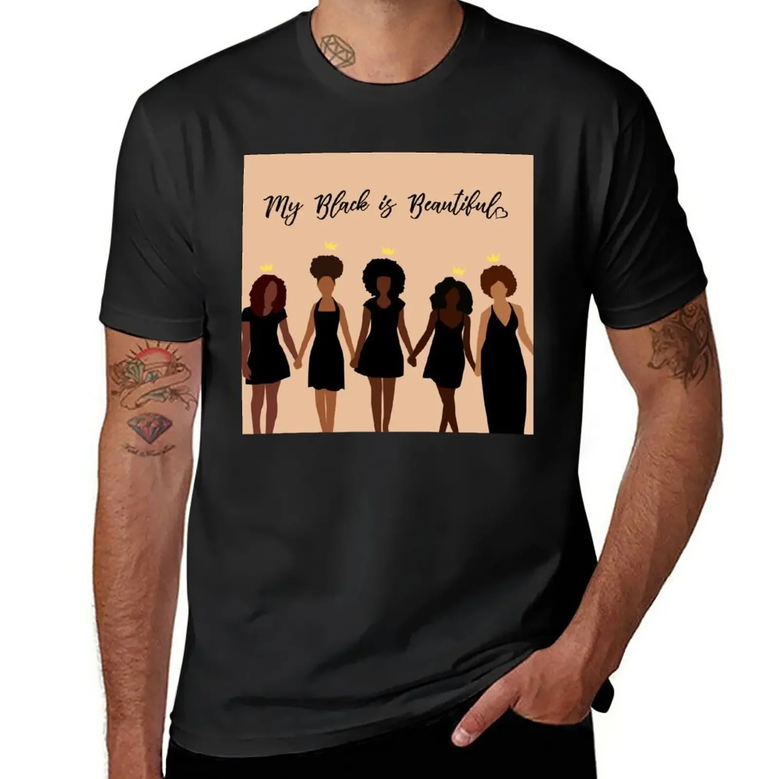 My Black is Beautiful T-Shirt summer top customs design your own heavyweights Short sleeve tee plain t shirts men
My Black is Beautiful T-Shirt summer top customs design your own heavyweights Short sleeve tee plain t shirts men