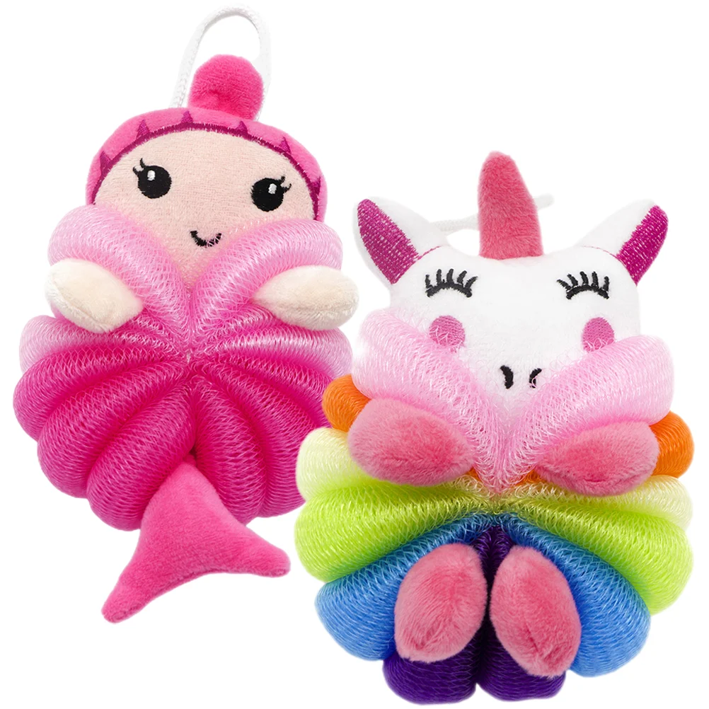 2 Pcs Kids Shampoo Children's Bath Ball Sponges Skin Cleaning Scrubber Soap Filled with Pe Body Scrubbers
2 Pcs Kids Shampoo Children's Bath Ball Sponges Skin Cleaning Scrubber Soap Filled with Pe Body Scrubbers