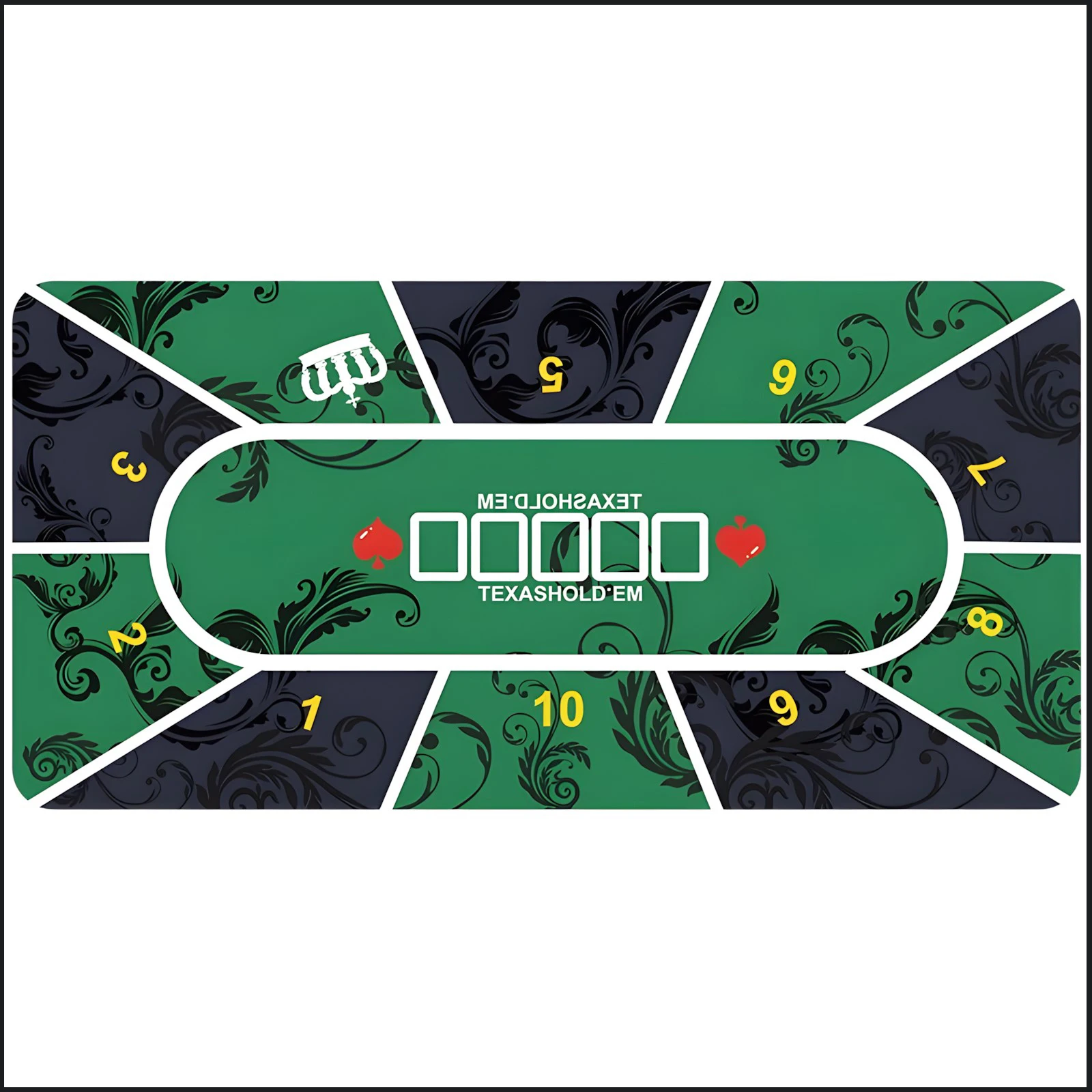 120x60 см вечерние многопользовательские игры покер настольный коврик Texas Hold 'em Poker настольная игра резиновый настольный коврик развлекательный аксессуар
120x60 см вечерние многопользовательские игры покер настольный коврик Texas Hold 'em Poker настольная игра резиновый настольный коврик развлекательный аксессуар