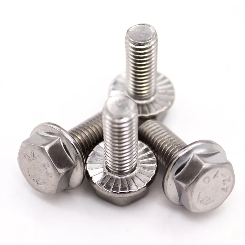 M4 M5 M6 M8 M10 M12 A2-70 304 Stainless Steel GB5787 Hex Washer Head Bolt Hexagon Head With Serrated Flange Cap Screw
M4 M5 M6 M8 M10 M12 A2-70 304 Stainless Steel GB5787 Hex Washer Head Bolt Hexagon Head With Serrated Flange Cap Screw