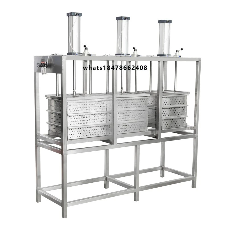 Food Grade Stainless Steel Cylinder Control Tofu Cheese Press Machine
Food Grade Stainless Steel Cylinder Control Tofu Cheese Press Machine