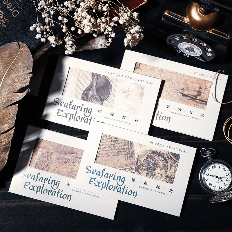 8packs/LOT Navigation Explorer series series creative simplicity material package message paper memo pad
8packs/LOT Navigation Explorer series series creative simplicity material package message paper memo pad