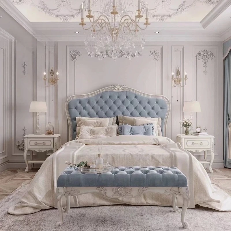 Американская кровать из цельного дерева, двуспальная кровать, 1,8 метра, главная спальня, современная простая, 1,5 метра, легкая роскошная французская кровать принцессы, свадебная b
Американская кровать из цельного дерева, двуспальная кровать, 1,8 метра, главная спальня, современная простая, 1,5 метра, легкая роскошная французская кровать принцессы, свадебная b