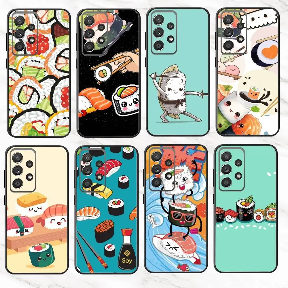 K-Kawaii S-Sushi Crowd Phone Case For Samsung S25,S24,S21,S22,S23,S30,Ultra,S20,Plus,Fe,Note,10,9,5G Black Cover
K-Kawaii S-Sushi Crowd Phone Case For Samsung S25,S24,S21,S22,S23,S30,Ultra,S20,Plus,Fe,Note,10,9,5G Black Cover