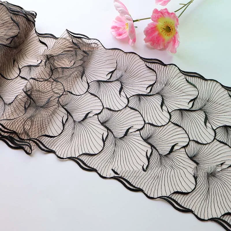 21Yards Two Sides Embroidered Mesh Lace Trim DIY Lingerie Sewing Accessories Embroidered Net Lace for Bra Dress
21Yards Two Sides Embroidered Mesh Lace Trim DIY Lingerie Sewing Accessories Embroidered Net Lace for Bra Dress