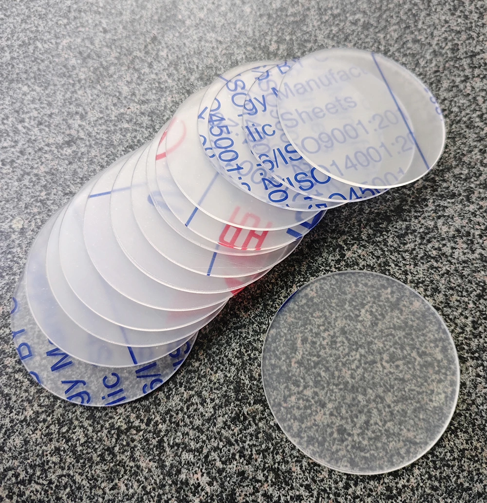 DIY Transparent Acrylic Discs 1-10mm Thickness Various Sizes 10mm-200mm Diameter for Crafts And DIY Projects
DIY Transparent Acrylic Discs 1-10mm Thickness Various Sizes 10mm-200mm Diameter for Crafts And DIY Projects