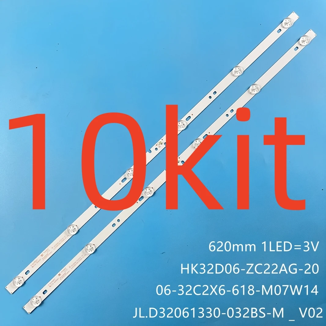 10kit LED Strip for AKTV3227H MI32TV-JY 06-32C2X6-618-M10W14-NEW Ph32c10 PTV32C30D PTV32C30 Ptv32c30dg Ph32c10dsgwa
10kit LED Strip for AKTV3227H MI32TV-JY 06-32C2X6-618-M10W14-NEW Ph32c10 PTV32C30D PTV32C30 Ptv32c30dg Ph32c10dsgwa