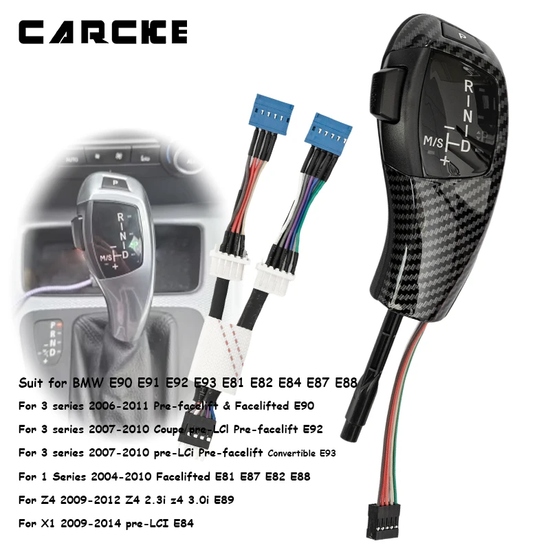 Gear Shift Knob Retrofit Kit E90 E92 For BMW E91 E93 E81 E82 E84 E87 E88 E89 Modified Shifter Lever Gear Knob Upgrade Refit Part
Gear Shift Knob Retrofit Kit E90 E92 For BMW E91 E93 E81 E82 E84 E87 E88 E89 Modified Shifter Lever Gear Knob Upgrade Refit Part
