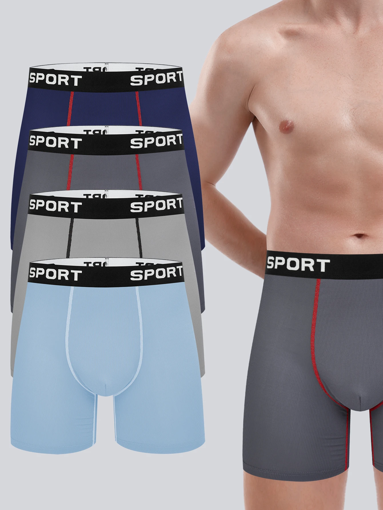 4pcs Pack Boxers Shorts Mens Underwear for male Briefs Sexy Underpants Slip Breathable Boxing Panties hot Sexis Basic
4pcs Pack Boxers Shorts Mens Underwear for male Briefs Sexy Underpants Slip Breathable Boxing Panties hot Sexis Basic