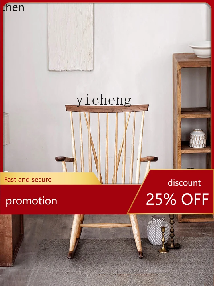 Кресло-качалка YFY из черного ореха для балкона, одноместное, для отдыха, ленивый диван-реклайнер
Кресло-качалка YFY из черного ореха для балкона, одноместное, для отдыха, ленивый диван-реклайнер