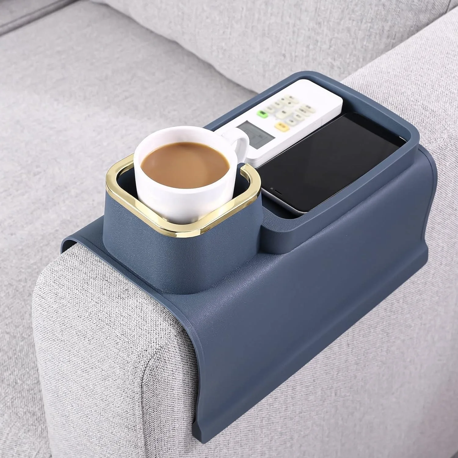 Couch Cup Holder Tray, Anti-Slip Design Silicone Sofa Armrest, Anti-Spill Couch Drink Holder and Tray Organizer, Creative Stand
Couch Cup Holder Tray, Anti-Slip Design Silicone Sofa Armrest, Anti-Spill Couch Drink Holder and Tray Organizer, Creative Stand