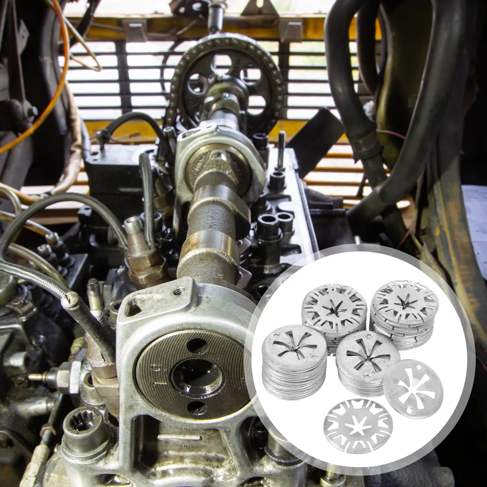 50Pcs Car Metal Clip Washers Plates Retainers Heat Insulation Firewall Trim Panel Engine Bay Protection Car Engine Plates
50Pcs Car Metal Clip Washers Plates Retainers Heat Insulation Firewall Trim Panel Engine Bay Protection Car Engine Plates