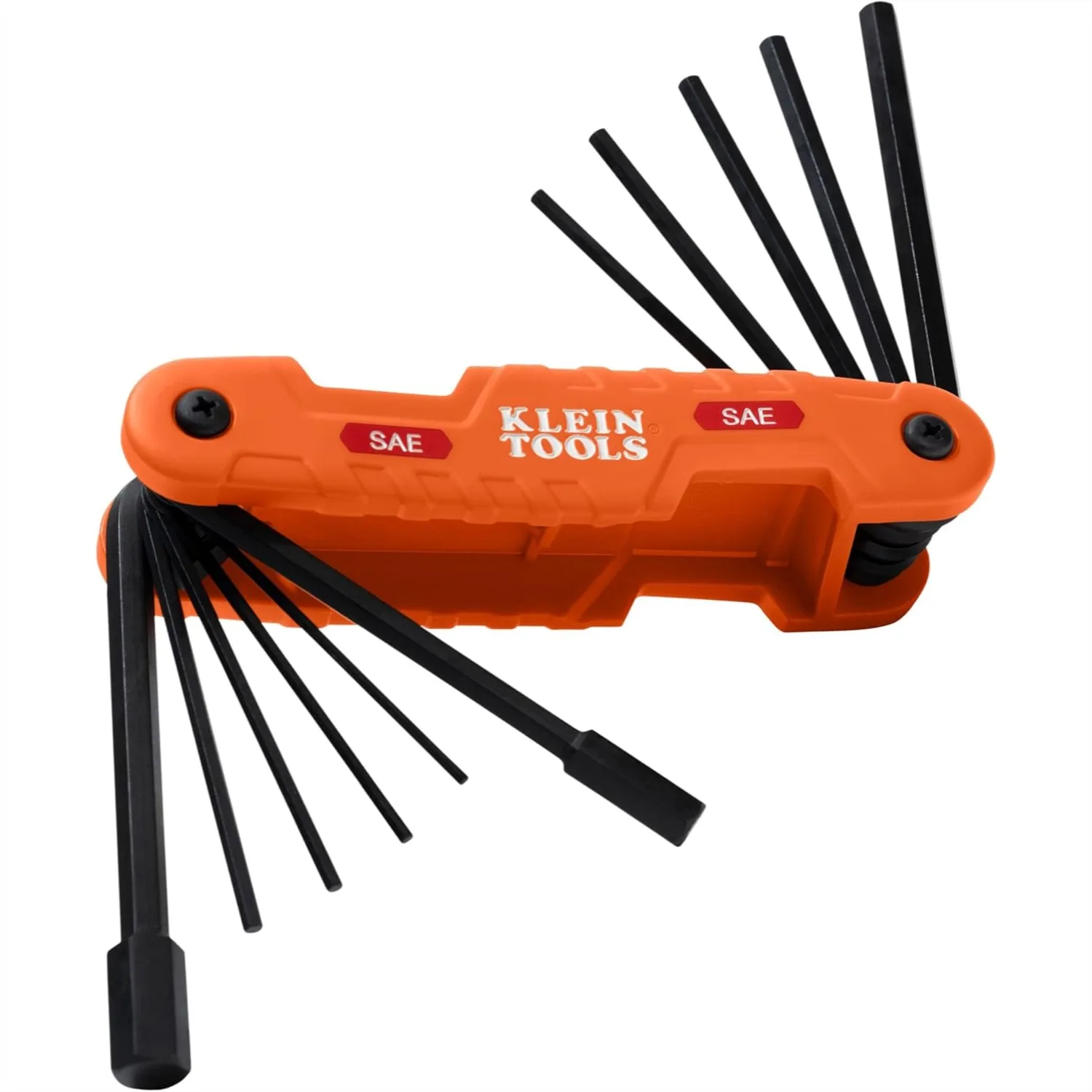 11-Piece Folding Hex Wrench Key Set, Heavy Duty SAE Allen Wrench Tool with Extra Long Keys
11-Piece Folding Hex Wrench Key Set, Heavy Duty SAE Allen Wrench Tool with Extra Long Keys