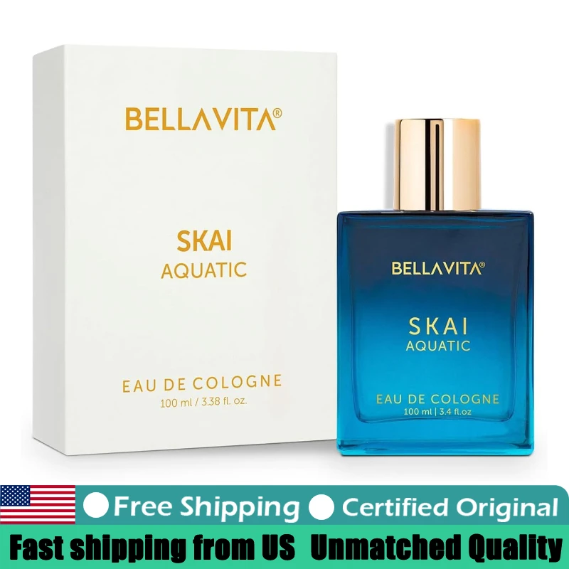Парфюмерная вода BellaVita Skai Aquatic, 100 мл, портативная, стойкая, с цитрусово-фужерным, морским и амбровым ароматом, свежая, для ежедневного использования, для мужчин и женщин
Парфюмерная вода BellaVita Skai Aquatic, 100 мл, портативная, стойкая, с цитрусово-фужерным, морским и амбровым ароматом, свежая, для ежедневного использования, для мужчин и женщин