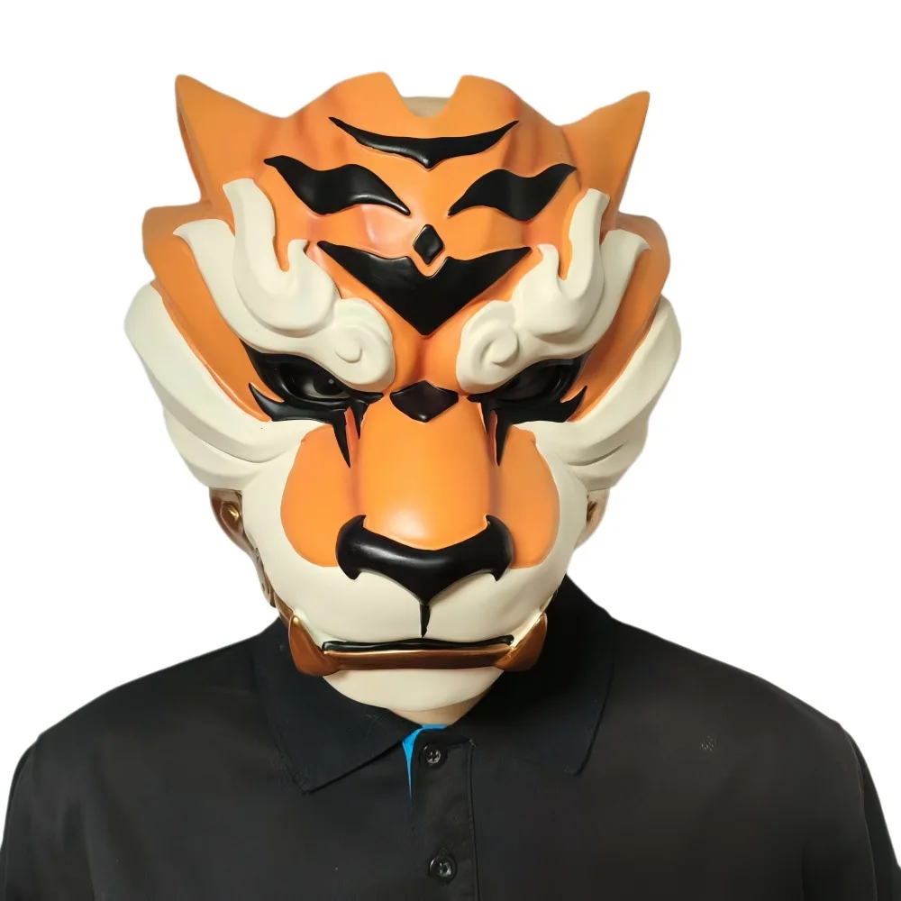 Tiger Head Mask Craft Ornament Face Mask For Adult Dress Up Cosplay Props Festival Performance Masquerade Ball
Tiger Head Mask Craft Ornament Face Mask For Adult Dress Up Cosplay Props Festival Performance Masquerade Ball