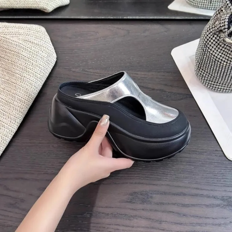 Female Shoes Ladies' Slippers Cover Toe Summer Clogs Woman Mules Sexy Platform Loafers Low 2026 Beach Slides Scandals Rome Rubbe
Female Shoes Ladies' Slippers Cover Toe Summer Clogs Woman Mules Sexy Platform Loafers Low 2026 Beach Slides Scandals Rome Rubbe