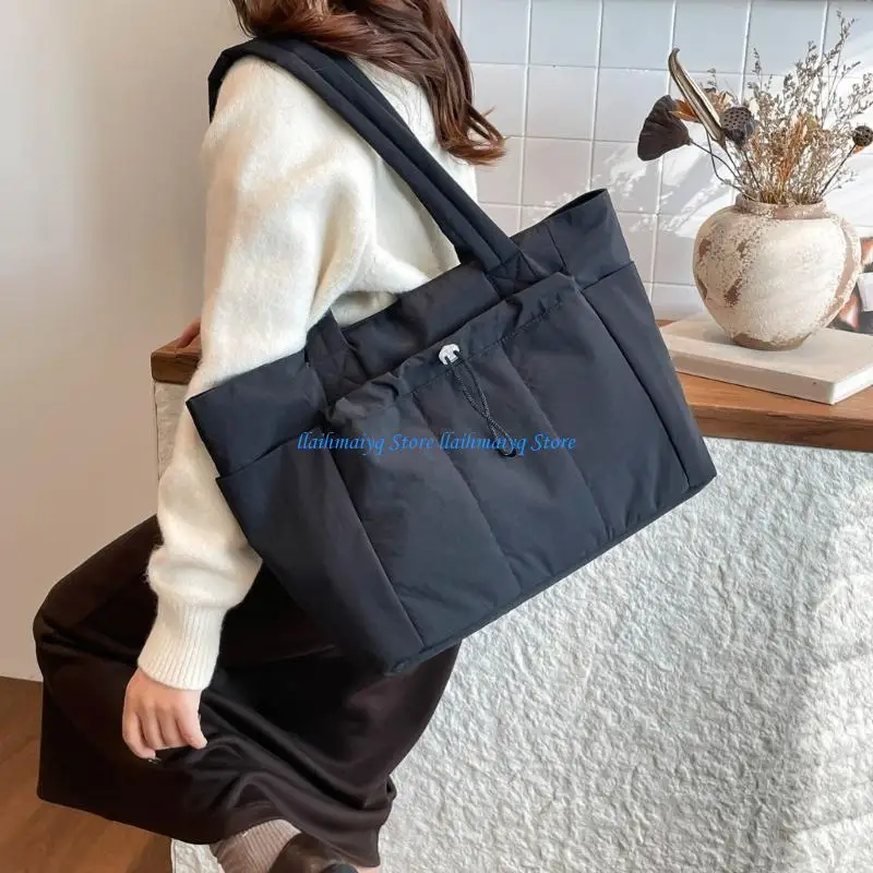 573B Sophisticated Women's Down Handbag Practical And Fashionable Shoulder Bag Shopping Bags For Daily Commute And Daily
573B Sophisticated Women's Down Handbag Practical And Fashionable Shoulder Bag Shopping Bags For Daily Commute And Daily