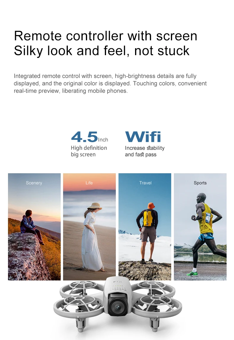 8K Мини Воздушный Оптический Поток Предотвращение Препятствий WIFI FPV RC Дрон 4,5-дюймовый Экран Дистанционного Управления Экран Квадрокоптера Дрон Игрушки Подарки 
8K Мини Воздушный Оптический Поток Предотвращение Препятствий WIFI FPV RC Дрон 4,5-дюймовый Экран Дистанционного Управления Экран Квадрокоптера Дрон Игрушки Подарки