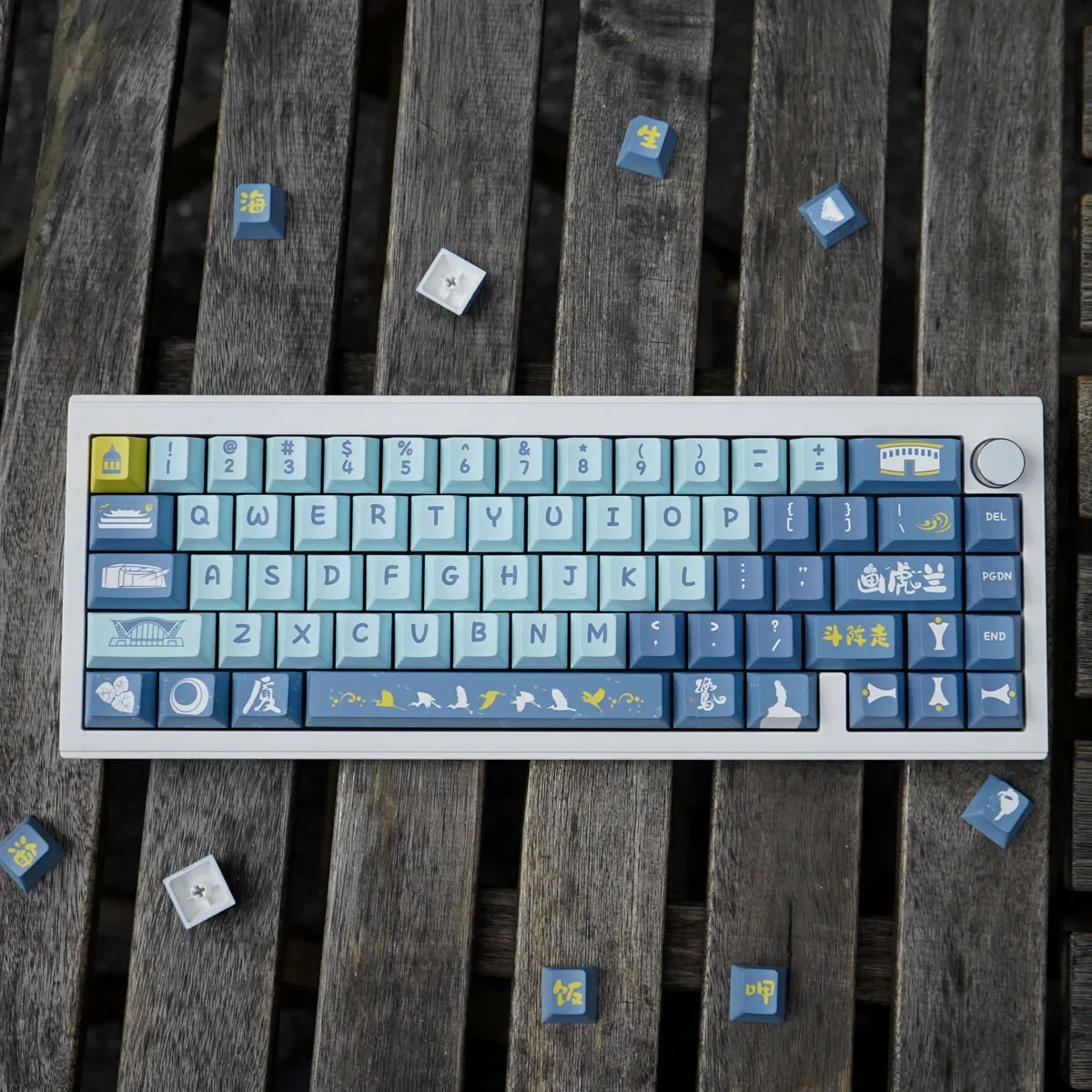City Xiamen full set of mechanical keyboard keycaps 152 keys PBT sublimation cherry original factory height
City Xiamen full set of mechanical keyboard keycaps 152 keys PBT sublimation cherry original factory height