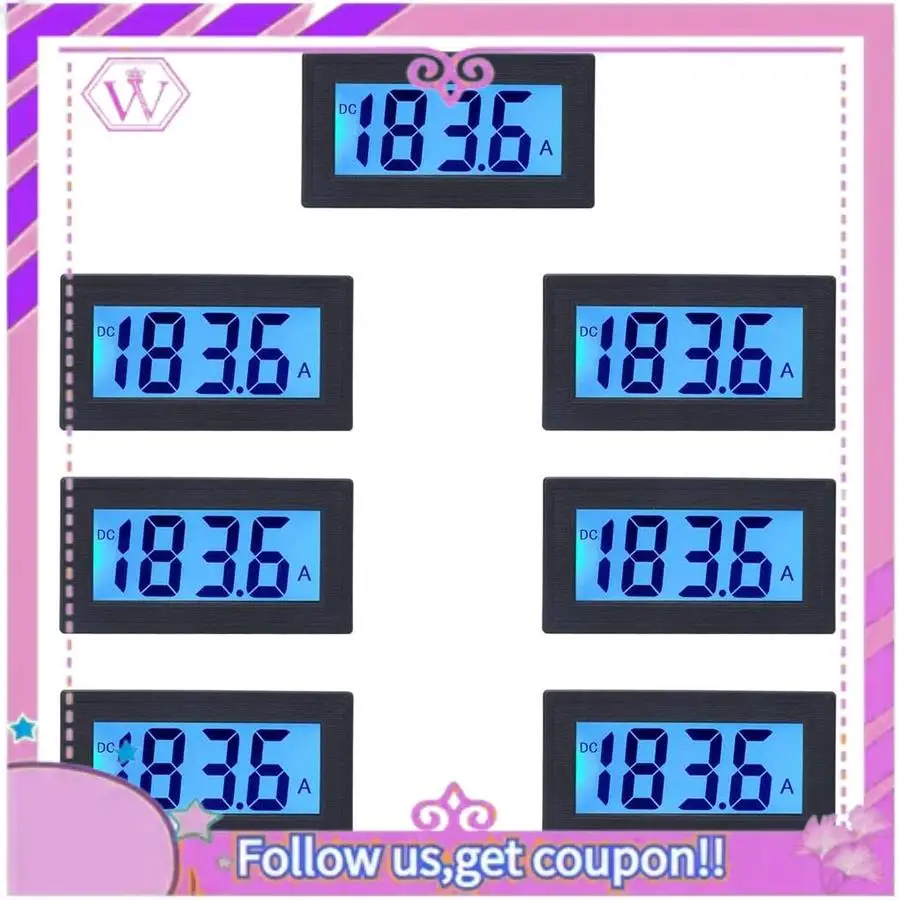 Latest Digital Voltage Tester LCD Display Voltmeter Panel Precision Volt Monitor For Measuring Voltmeter (DC 0-200MV)
Latest Digital Voltage Tester LCD Display Voltmeter Panel Precision Volt Monitor For Measuring Voltmeter (DC 0-200MV)