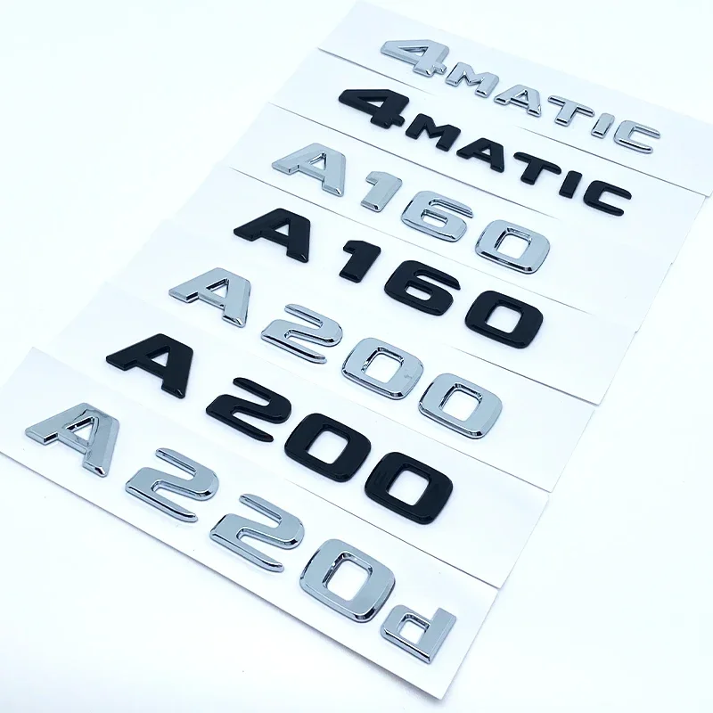 Apply to 3d Letters A160 A180 A200 A220 A250 A260 A180d A220d 4matic Emblem For A Car Trunk Rear Logo Stickers Peugeot Emblem
Apply to 3d Letters A160 A180 A200 A220 A250 A260 A180d A220d 4matic Emblem For A Car Trunk Rear Logo Stickers Peugeot Emblem