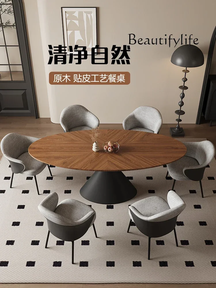 Solid Wood Dining Table And Chairs Antique Oval Large Board French Ash Wood Table Household X
Solid Wood Dining Table And Chairs Antique Oval Large Board French Ash Wood Table Household X