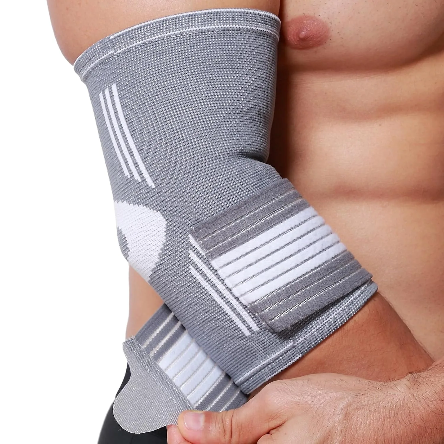 1pcs Arthritis Elbow Compression Sleeve with Strap - Adjustable Arm Support Brace for Tendinitis,Golfers,Weightlifting
1pcs Arthritis Elbow Compression Sleeve with Strap - Adjustable Arm Support Brace for Tendinitis,Golfers,Weightlifting