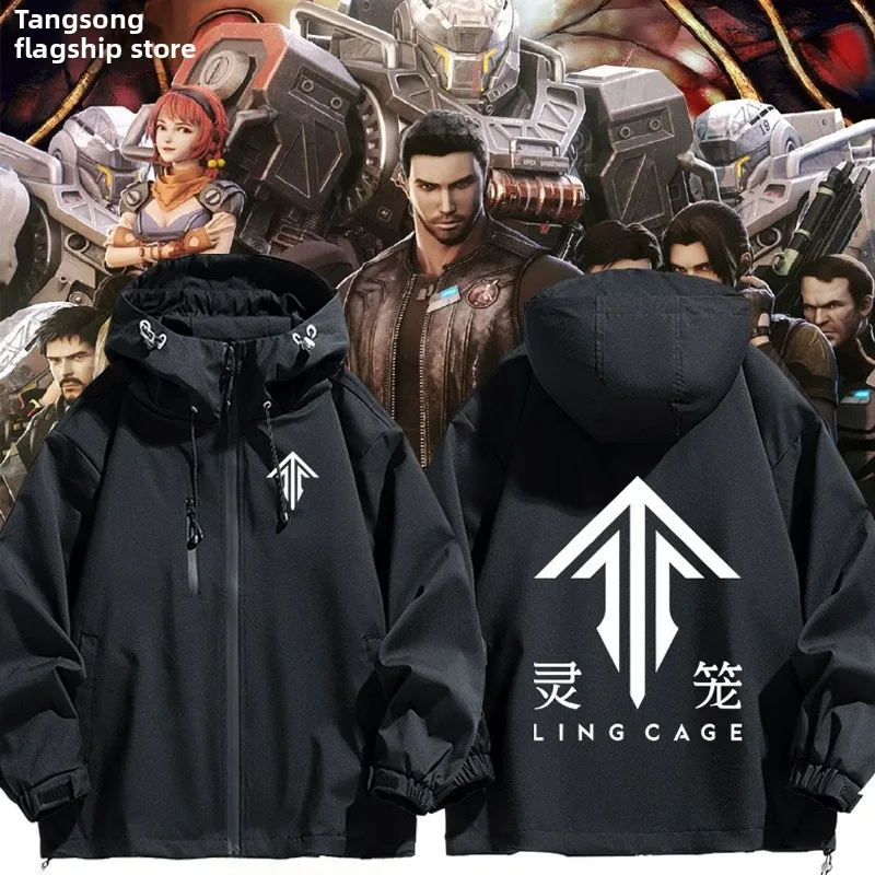 Loose Fit ex Hooded Jaet Windproof Polyester Fiber Long Sve Zipper Closure Anime Collaborative Outerwear Coat
Loose Fit ex Hooded Jaet Windproof Polyester Fiber Long Sve Zipper Closure Anime Collaborative Outerwear Coat