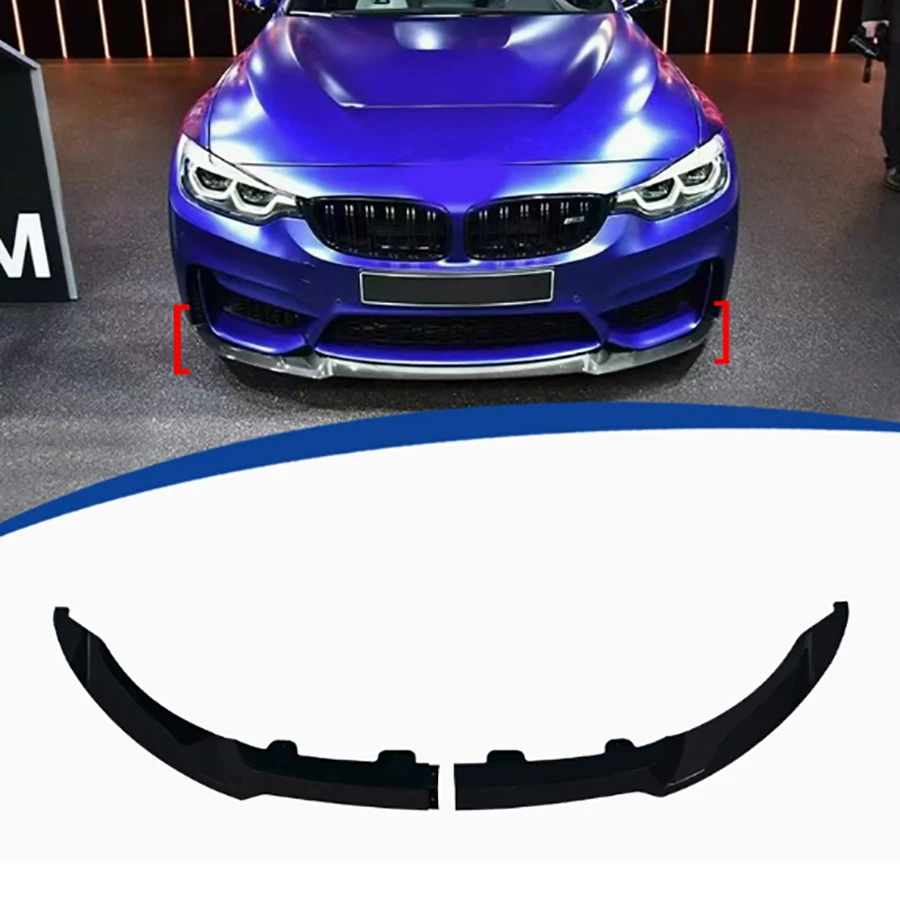 For BMW M3 F80 M4 F82 F83 Bright Black Front lip Car Front Bumper Diverter Spoiler Diffuser glossy black Front lip chin body kit
For BMW M3 F80 M4 F82 F83 Bright Black Front lip Car Front Bumper Diverter Spoiler Diffuser glossy black Front lip chin body kit