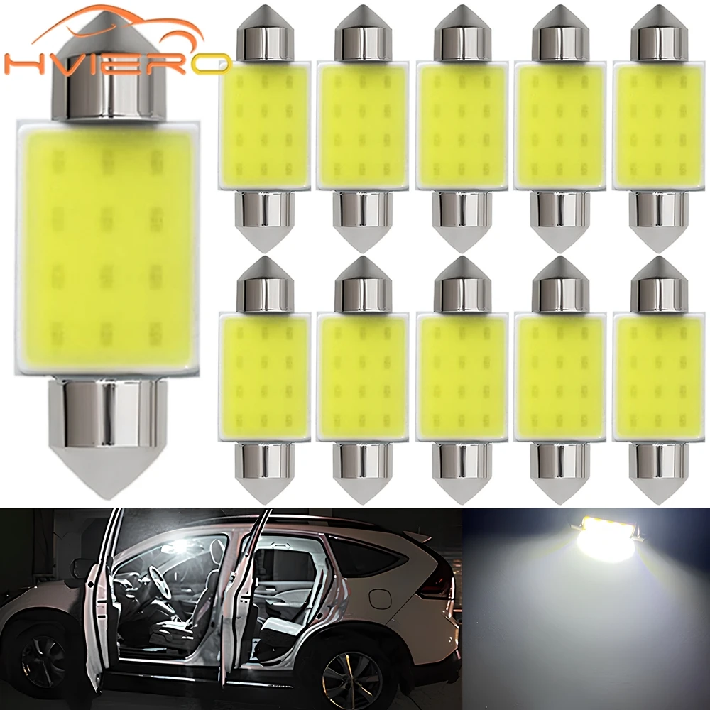 10 шт. Белый 12SMD 12V купольный гирлянда C5W C10W COB 31 мм 36 мм 39 мм 41 мм Автомобильный светодиодный светильник для багажника, лампа для чтения, освещение
10 шт. Белый 12SMD 12V купольный гирлянда C5W C10W COB 31 мм 36 мм 39 мм 41 мм Автомобильный светодиодный светильник для багажника, лампа для чтения, освещение