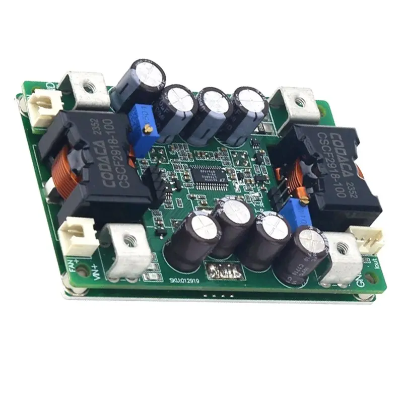 2000W DC-DC Buck Converter Module Step-Down Power Supply With Cooling Fan And Auxiliary Board For EV And Solar Systems
2000W DC-DC Buck Converter Module Step-Down Power Supply With Cooling Fan And Auxiliary Board For EV And Solar Systems