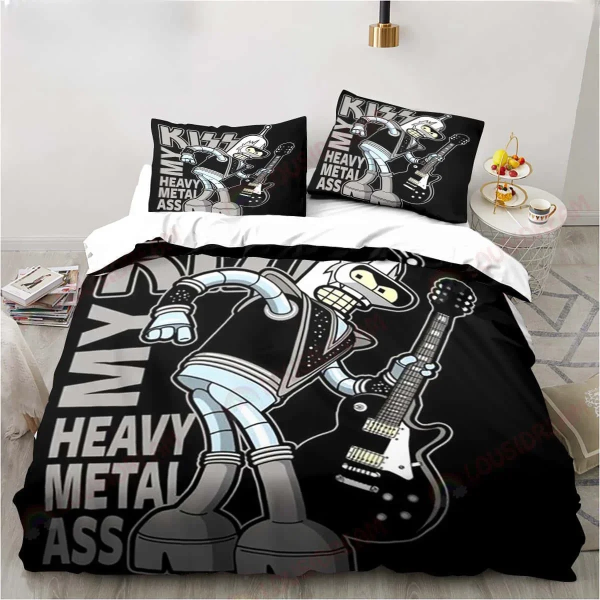 3D Cartoon Futuramas Bender Poster Bedding Set Sheet King Twin Double Child Bedding Set Mircofiber or Polyester Duvet Cover Set
3D Cartoon Futuramas Bender Poster Bedding Set Sheet King Twin Double Child Bedding Set Mircofiber or Polyester Duvet Cover Set