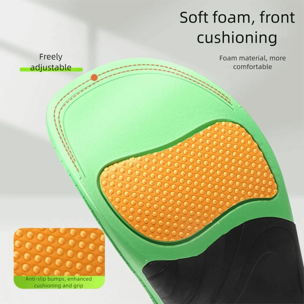 High Elastic Cushion Orthopedic Insoles Flat Arch Support Cuttable Design X/O Leg Correction Sport Arch Support Arch Foot Pad
High Elastic Cushion Orthopedic Insoles Flat Arch Support Cuttable Design X/O Leg Correction Sport Arch Support Arch Foot Pad