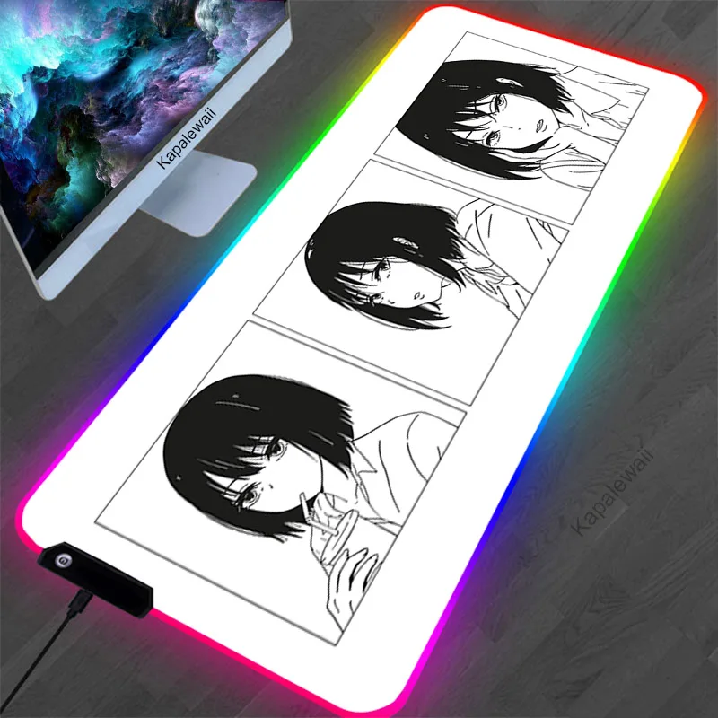 RGB черный милый коврик для мыши с аниме, Настольный коврик для ноутбука, ПК, игровой коврик для клавиатуры, милый Настольный коврик, коврик дл...
RGB черный милый коврик для мыши с аниме, Настольный коврик для ноутбука, ПК, игровой коврик для клавиатуры, милый Настольный коврик, коврик дл...