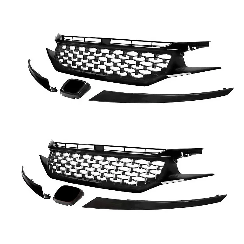Diamond Style Front Bumper Grille for for Civic 2016-2019 Glossy Black Facelift Front Radiator Grill Silver ABS Car Grills
Diamond Style Front Bumper Grille for for Civic 2016-2019 Glossy Black Facelift Front Radiator Grill Silver ABS Car Grills