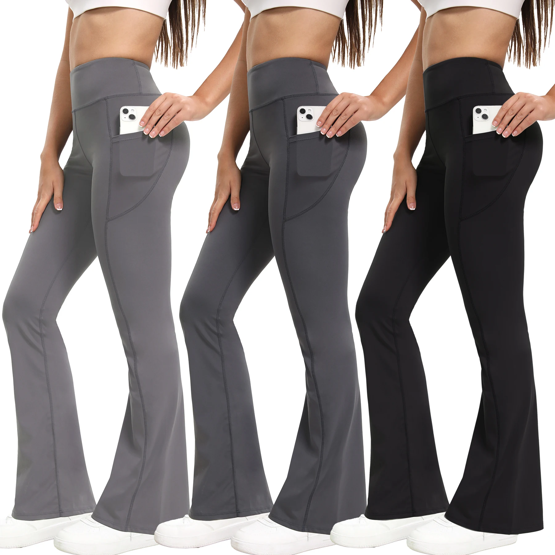 Flare Leggings with Side Pockets Soft Yoga Women's Pants High Waist Gym Slim Pants Fitness and Body Building Sportwear
Flare Leggings with Side Pockets Soft Yoga Women's Pants High Waist Gym Slim Pants Fitness and Body Building Sportwear