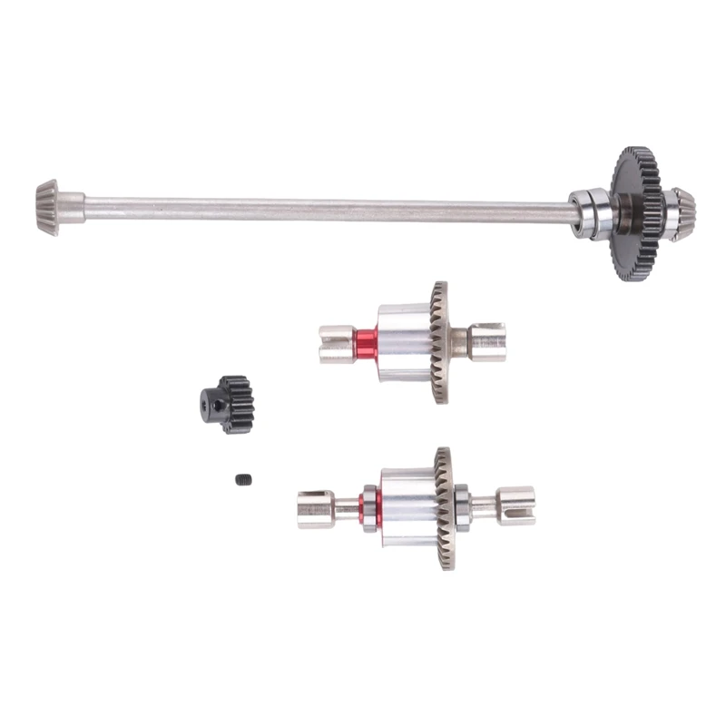 Metal Main Axle Central Drive Shaft Differential Gear Set For Wltoys A959-B A969-B A979-B 1/18 RC Car Upgrade Parts
Metal Main Axle Central Drive Shaft Differential Gear Set For Wltoys A959-B A969-B A979-B 1/18 RC Car Upgrade Parts