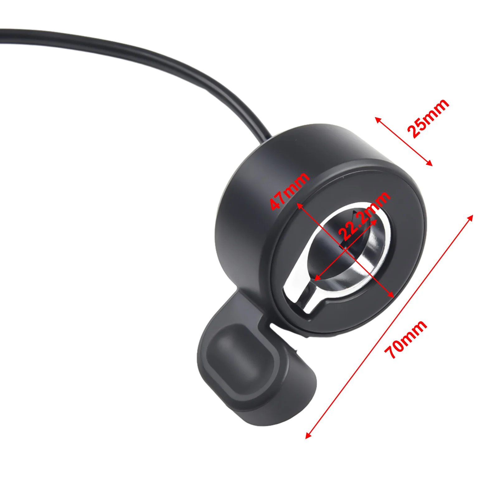 3pin Throttle For Scooter Bike Handle Bike Throttle 70mm*47mm*25mm Electric Bike Throttle Left right Installation Position
3pin Throttle For Scooter Bike Handle Bike Throttle 70mm*47mm*25mm Electric Bike Throttle Left right Installation Position