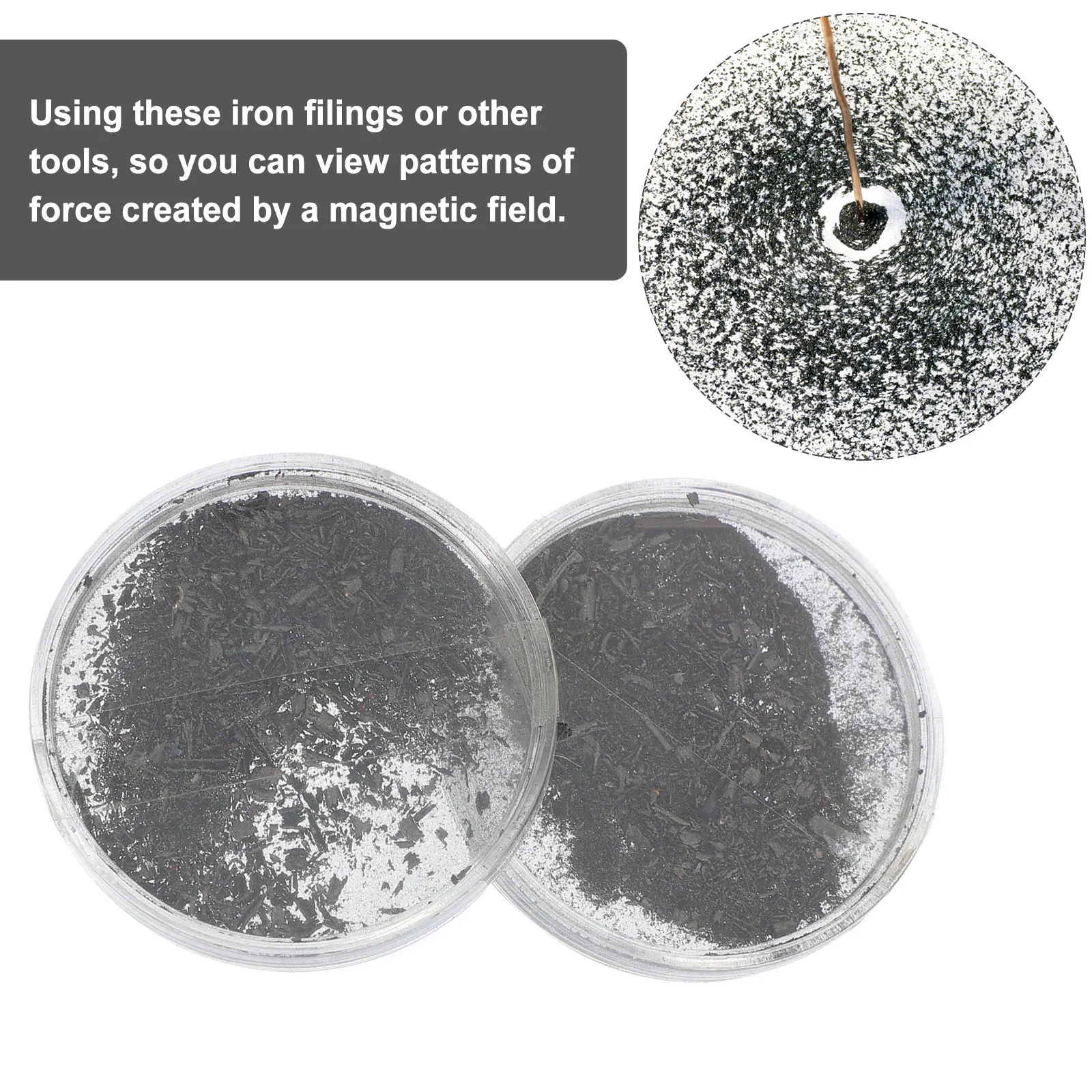 2 Pcs Magnetic Demonstrator Science Experiments Particle Iron Powder Electromagnetic
2 Pcs Magnetic Demonstrator Science Experiments Particle Iron Powder Electromagnetic