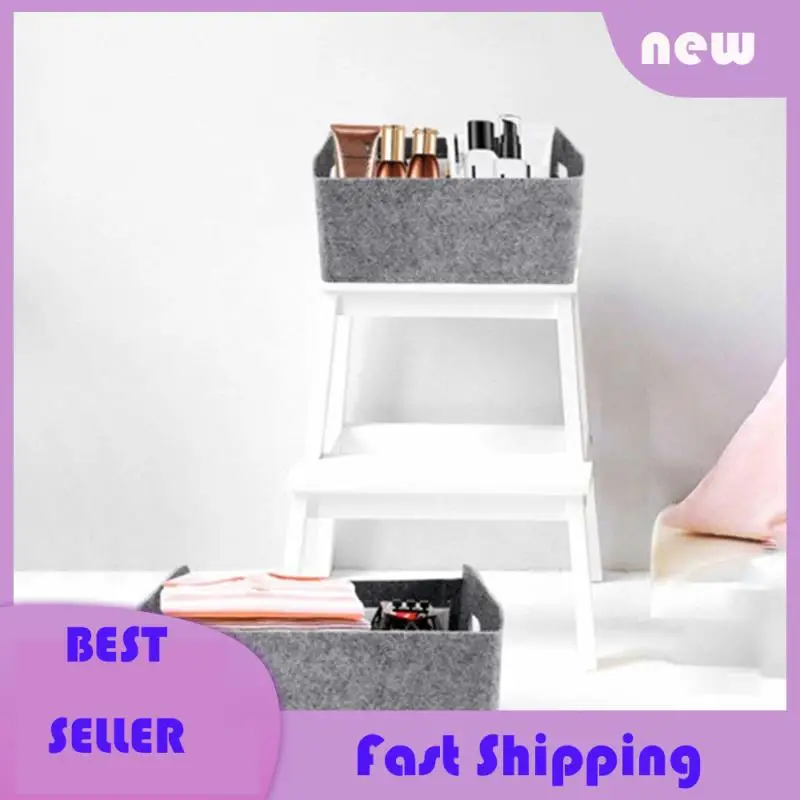 Necessary 8Pcs Felt Storage Basket/Bin With Handles, Collapsible & Convenient Storage Solution
Necessary 8Pcs Felt Storage Basket/Bin With Handles, Collapsible & Convenient Storage Solution