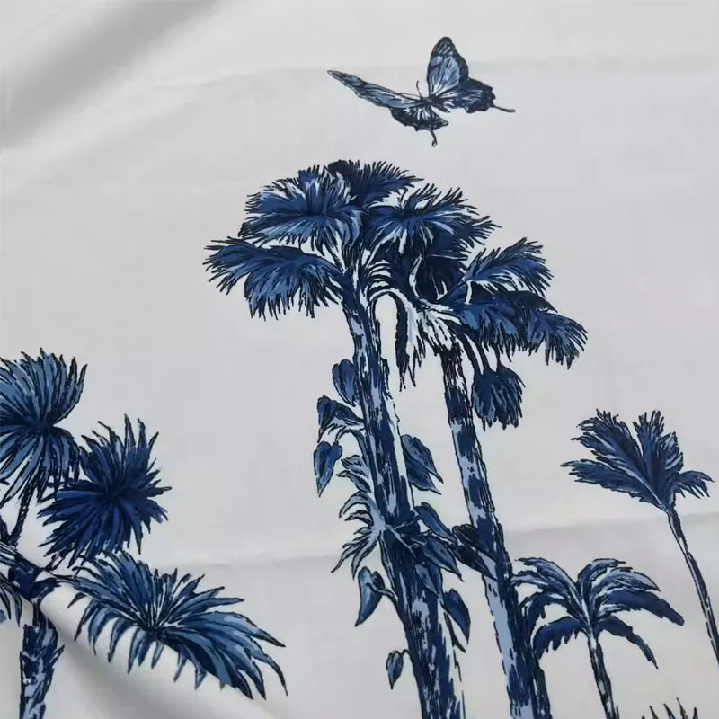 Поплиновая хлопковая ткань с принтом кокосовой пальмы и бабочки для платья/блузы Telas Para Costura Tissus, материал для шитья своими руками
Поплиновая хлопковая ткань с принтом кокосовой пальмы и бабочки для платья/блузы Telas Para Costura Tissus, материал для шитья своими руками