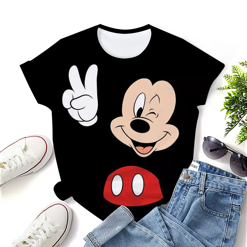 Disney T-Shirts Minnie Mouse Mickey Cartoon Anime 3D Print Streetwear Men Women Fashion Oversized T Shirt Kids Tees Tops Clothes
Disney T-Shirts Minnie Mouse Mickey Cartoon Anime 3D Print Streetwear Men Women Fashion Oversized T Shirt Kids Tees Tops Clothes