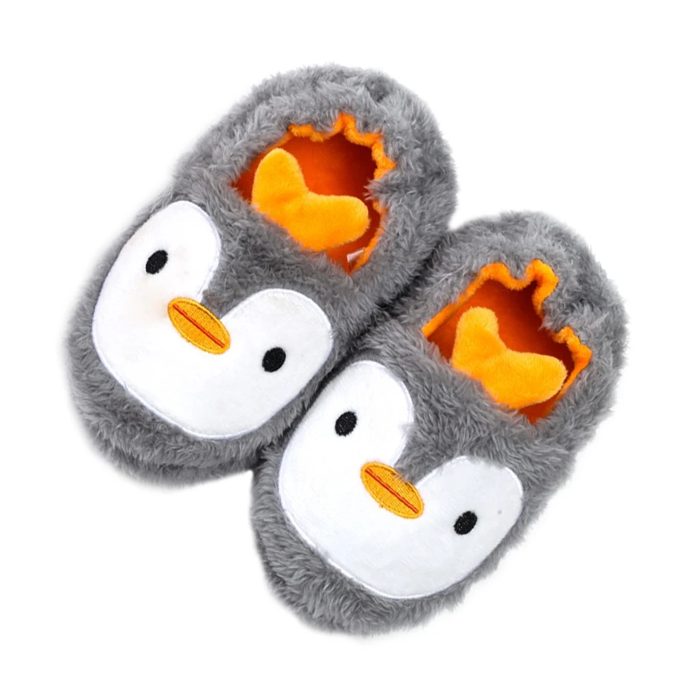 1Pair Kids Warm Cartoon Penguin Cotton Slippers Winter Home Slippers Non-Slip Soft Breathable Indoor Child Cover Heel Shoes
1Pair Kids Warm Cartoon Penguin Cotton Slippers Winter Home Slippers Non-Slip Soft Breathable Indoor Child Cover Heel Shoes