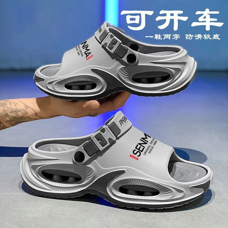 High-quality men sandals are integrated with two buckles and summer men durable driving thick-soled non-slip waterproof sandals.
High-quality men sandals are integrated with two buckles and summer men durable driving thick-soled non-slip waterproof sandals.