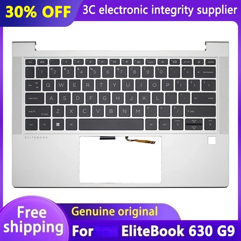 95NEW Original Top Case for EliteBook 630 G9 Laptop US Keyboard with Backlit Palmrest Upper Cover Replace Silver N10777-001
95NEW Original Top Case for EliteBook 630 G9 Laptop US Keyboard with Backlit Palmrest Upper Cover Replace Silver N10777-001