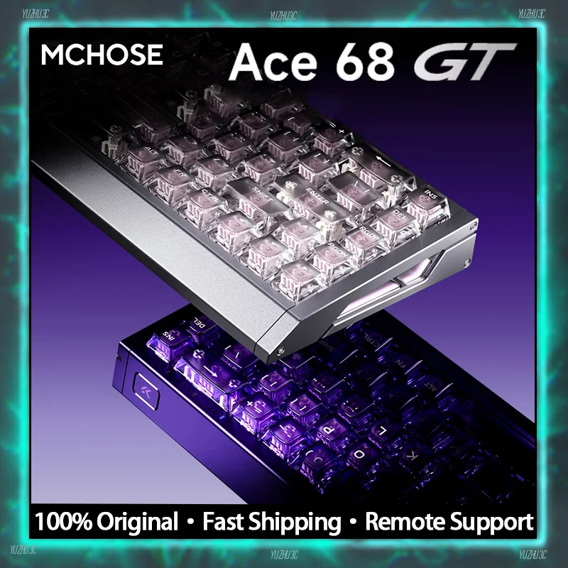 MCHOSE ACE68 GT HE Gaming Keyboard Carbon Plate Aluminum Case Dynamic RGB 0.001MM RT DKS SOCD MT TGL Web Driver 16K Polling
MCHOSE ACE68 GT HE Gaming Keyboard Carbon Plate Aluminum Case Dynamic RGB 0.001MM RT DKS SOCD MT TGL Web Driver 16K Polling