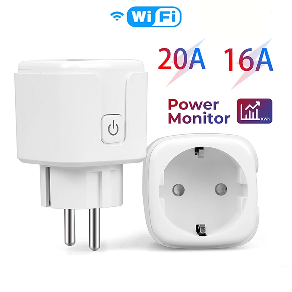 Умная вилка ZigBee EU 16A/20A с таймером мониторинга мощности работает с приложением Alexa Google Home Smart Life, беспроводное управление
Умная вилка ZigBee EU 16A/20A с таймером мониторинга мощности работает с приложением Alexa Google Home Smart Life, беспроводное управление