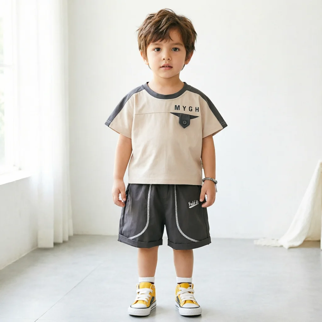 Summer Toddler Baby Boys Cotton Leisure Contrast T-Shirt Top+Shorts Pant Set Kids 2PCS Tracksuit Children Vacation Outfit 1-6Yr
Summer Toddler Baby Boys Cotton Leisure Contrast T-Shirt Top+Shorts Pant Set Kids 2PCS Tracksuit Children Vacation Outfit 1-6Yr