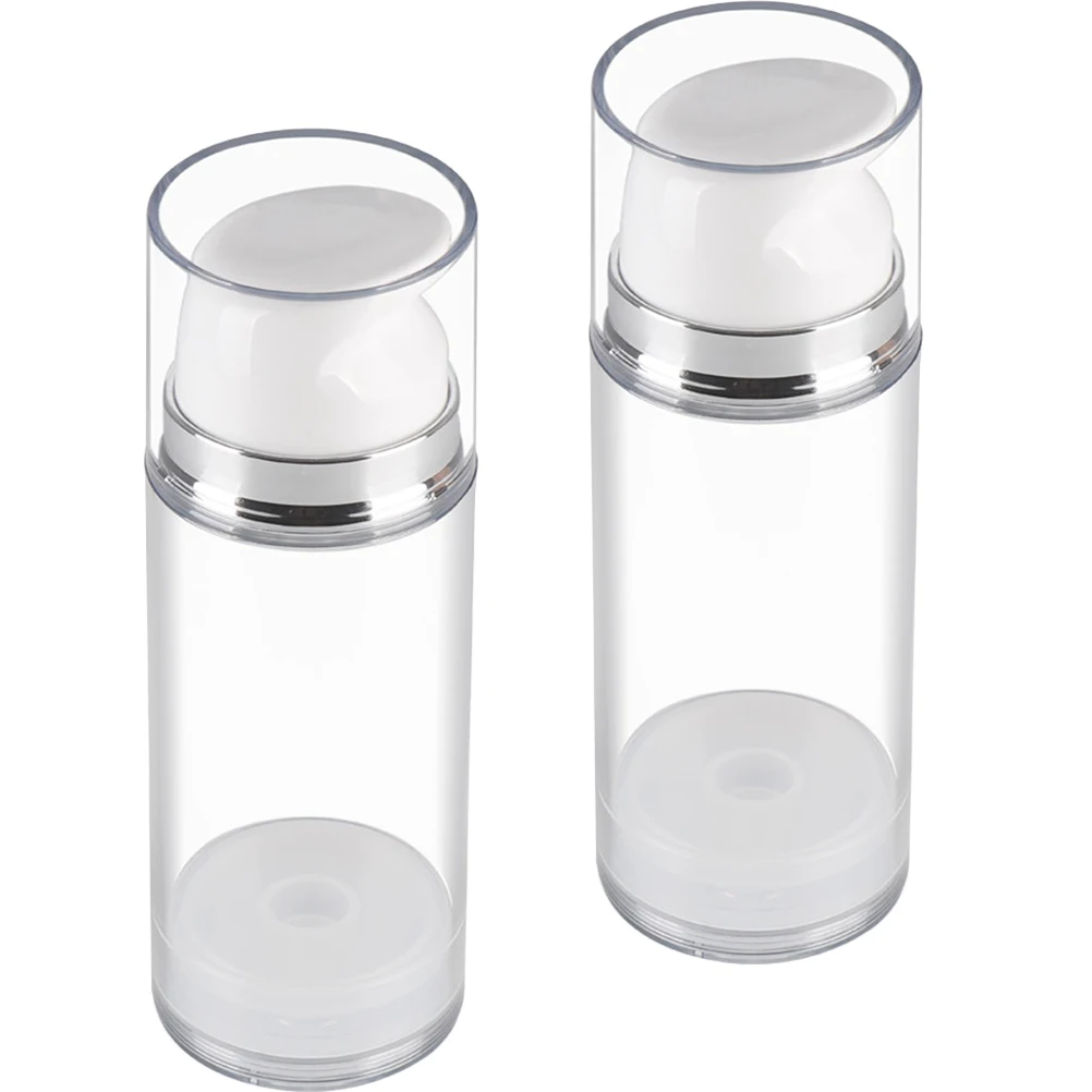 2 Pcs Airless Pump Bottle Empty Lotion Containers Refillable Travel Bottles for Cream Shampoo Hand PP Lightweight
2 Pcs Airless Pump Bottle Empty Lotion Containers Refillable Travel Bottles for Cream Shampoo Hand PP Lightweight
