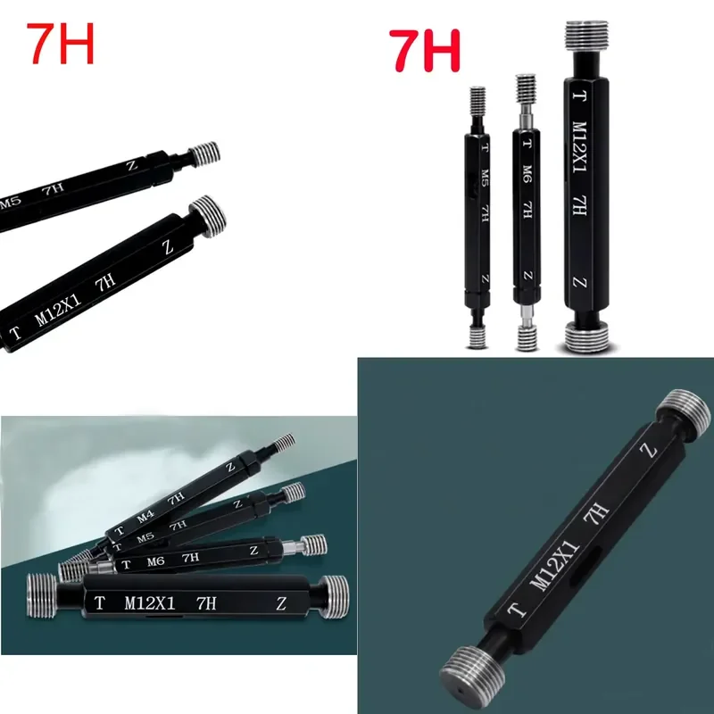 1PCS Steel Gage Fine Thread Plug Gauge for M8 M9 M10 M11 M12 M13 M14 M15 M16 M20 M30 M40 M50 M60 7H Thread Distance 1
1PCS Steel Gage Fine Thread Plug Gauge for M8 M9 M10 M11 M12 M13 M14 M15 M16 M20 M30 M40 M50 M60 7H Thread Distance 1